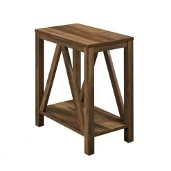 Narrow A Frame Side Table - Reclaimed Barnwood by Welwick Designs -Deals Welwick Designs Store reclaimed barnwood welwick designs end side tables hd8626 a0 1000