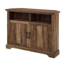 44 in. Reclaimed Barnwood Composite Corner TV Stand Fits TVs Up to 48 in. with Storage Doors by Welwick Designs 17 44 in. Reclaimed Barnwood Composite Corner TV Stand Fits TVs Up to 48 in. with Storage Doors by Welwick Designs -Deals Welwick Designs Store reclaimed barnwood welwick designs tv stands hd8115 4f 1000