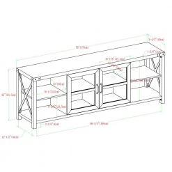 70 in. Reclaimed Barnwood Composite TV Stand Fits TVs Up to 78 in. with Storage Doors by Welwick Designs 11 70 in. Reclaimed Barnwood Composite TV Stand Fits TVs Up to 78 in. with Storage Doors by Welwick Designs -Deals Welwick Designs Store reclaimed barnwood welwick designs tv stands hd8119 40 1000