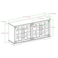 58 in. Reclaimed Barnwood Composite TV Stand Fits TVs Up to 64 in. with Storage Doors by Welwick Designs 11 58 in. Reclaimed Barnwood Composite TV Stand Fits TVs Up to 64 in. with Storage Doors by Welwick Designs -Deals Welwick Designs Store reclaimed barnwood welwick designs tv stands hd8170 40 1000
