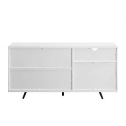 60" 3- Door Sideboard - Solid White/English Oak by Welwick Designs 15 60" 3- Door Sideboard - Solid White/English Oak by Welwick Designs -Deals Welwick Designs Store solid white english oak welwick designs sideboards buffet tables hd8470 c3 1000