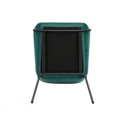 Teal/Black Velvet Modern Glam Accent Chair by Welwick Designs -Deals Welwick Designs Store teal black welwick designs accent chairs hd9459 1d 1000