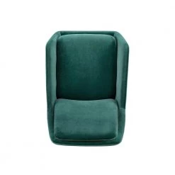 Teal/Black Velvet Modern Glam Accent Chair by Welwick Designs -Deals Welwick Designs Store teal black welwick designs accent chairs hd9459 a0 1000