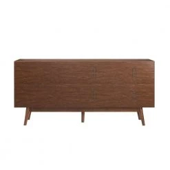 Walnut 70 in. Mid-century Modern 3-Drawer and 2-Door Sideboard by Welwick Designs -Deals Welwick Designs Store walnut welwick designs sideboards buffet tables hd8493 c3 1000