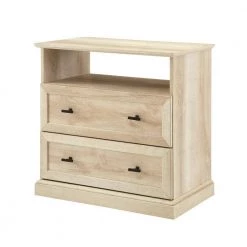 Classic White Oak 2 Drawer End Table by Welwick Designs -Deals Welwick Designs Store white oak welwick designs end side tables hd8278 77 1000