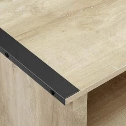 70 in. White Oak Wood Farmhouse 4-Drawer TV Stand with Cord Management (Max tv size 80 in.) by Welwick Designs -Deals Welwick Designs Store white oak welwick designs tv stands hd8858 a0 1000