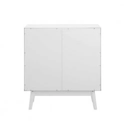 30 in. White Mid Century Modern Accent Cabinet by Welwick Designs -Deals Welwick Designs Store white welwick designs accent cabinets hd8495 c3 1000