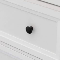 5-Drawer White Wood Transitional Dresser with Grooved Sides by Welwick Designs -Deals Welwick Designs Store white welwick designs dressers hd9211 1d 1000